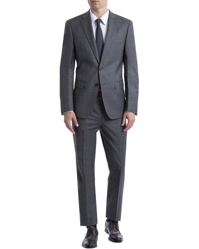 Calvin Klein Slim Fit Stretch Suit - Gray