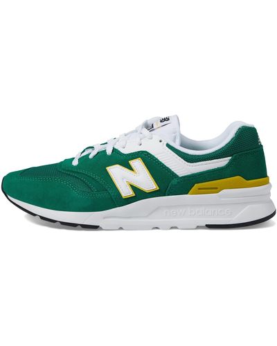 New Balance Ml574 Rugby Collection-m Open Back Slippers - Green