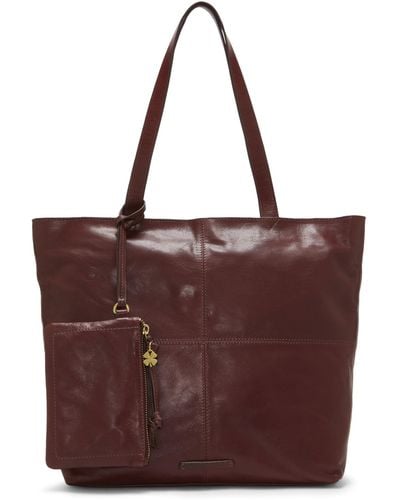 Lucky Brand Kora Leather Tote - Red