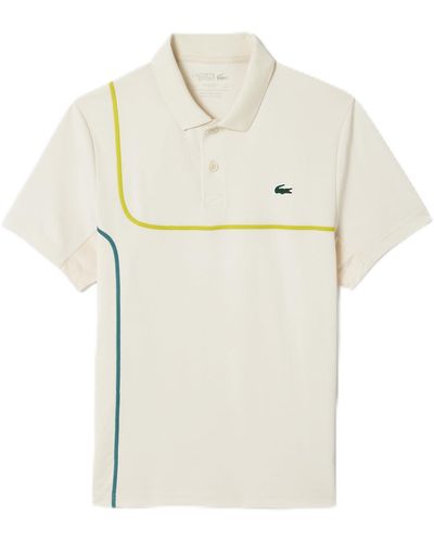 Lacoste Short Sleeve Regular Fit Tennis Polo - White