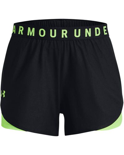 Under Armour S Play Up 2 Shorts Black/lime S