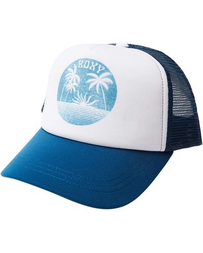 Roxy Womens Truckin Trucker Hat - Blue