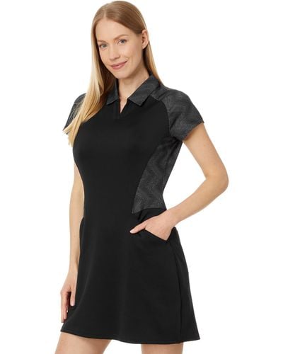 adidas Ultimate365 Short Sleeve Dress - Black