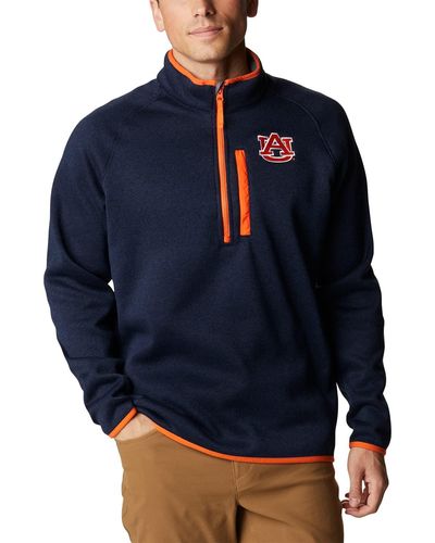 Columbia Collegiate Canyon Point Sweater Fleece Half Zip - Blue