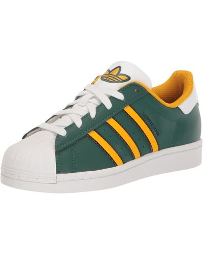 Green Adidas Superstar Shoes for Men - Up to 40% off | Lyst