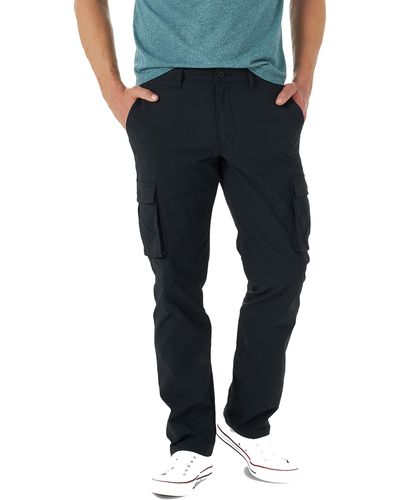 Lee Jeans Performance Series Extreme Comfort Synthetic Straight Fit Cargo Pant - Black