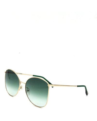 Lacoste L224s Square Sunglasses - Metallic