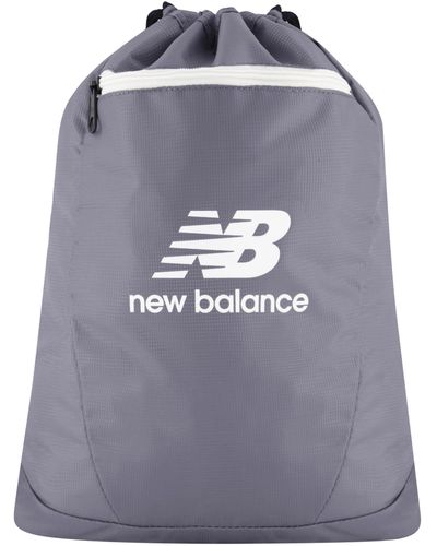 New Balance Drawstring Backpack - Gray