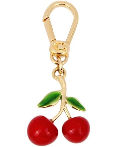 COACH Collectible Cherry Charm - Red