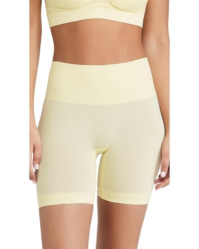 Yummie Underwear Ultralight Seamless Short Thigh Shapewear - Yellow