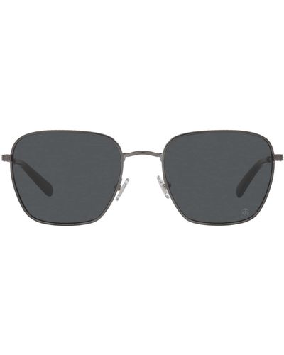 Brooks Brothers Bb4063 Square Sunglasses - Black
