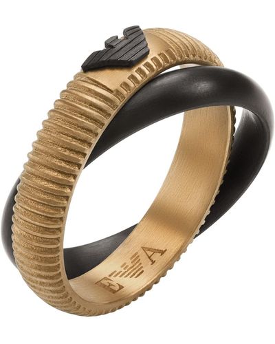Men's Emporio Armani Rings from $50 | Lyst