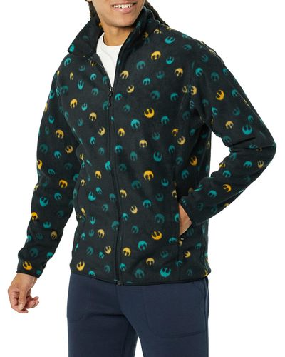 Amazon Essentials Disney Marvel PF Full-Zip Mock Jackets Chaqueta - Verde