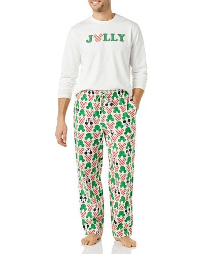 Amazon Essentials Disney Snug-fit Cotton Pajama Sleepwear Sets - Multicolor