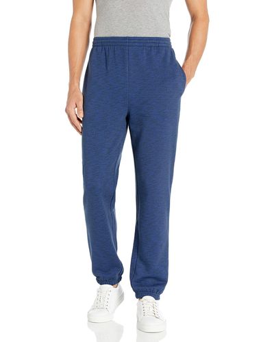 Amazon Essentials Pantalon de Survêtement en Molleton - Bleu