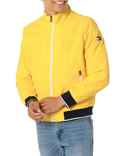 Tommy Hilfiger Yachting Bomber Jacket - Yellow