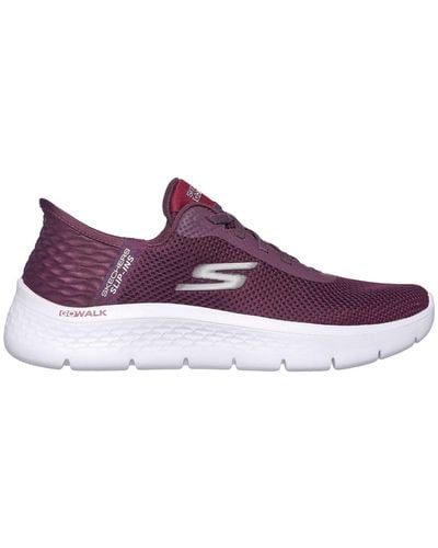 Skechers Go Walk Flex Hands Free Slip-ins-grand Entry Sneaker - Purple