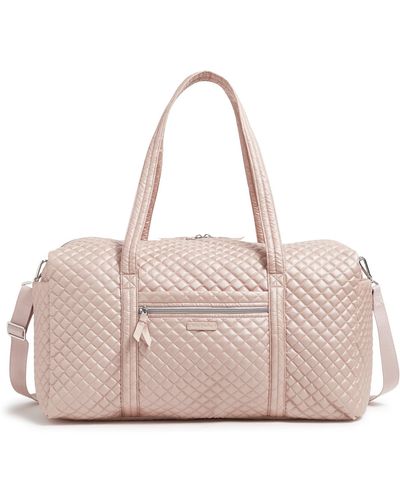 Vera Bradley Cotton Large Travel Duffel Bag - Pink