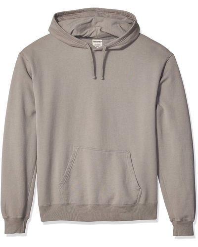 Hanes Comfortwash Garment Dyed Hoodie Sweatshirt - Gray
