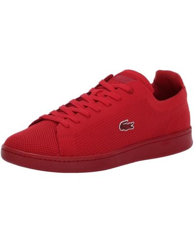 Lacoste Carnaby Piquee 124 1 Sma Sneaker - Red