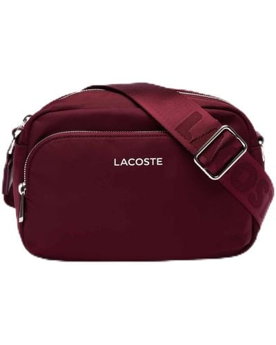 Lacoste Active Nylon Crossover Bag - Red
