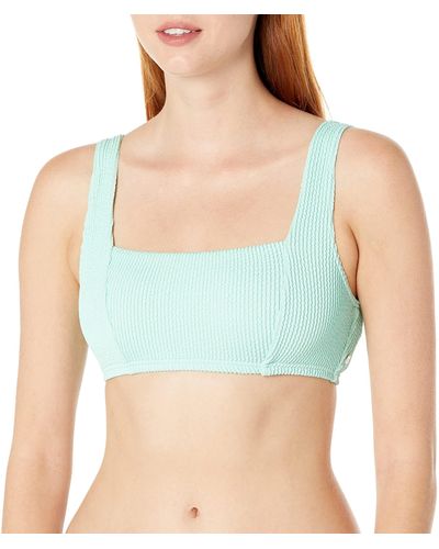 Billabong Summer High Square Bralette Top Bikini - Grün