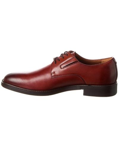 Kenneth Cole New York Tech Lace Up Pt Dress Oxford - Red