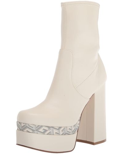 Guess Caballa Ankle Boot - White
