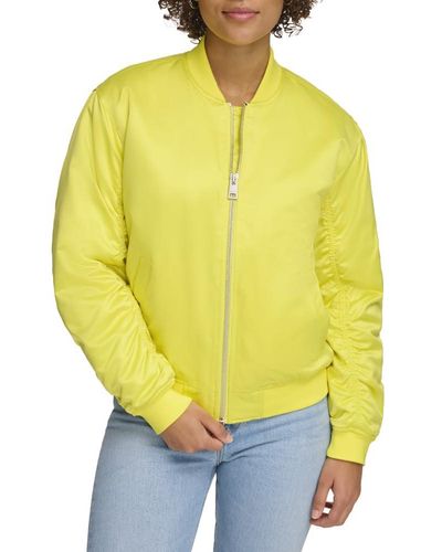 Levi's Relaxed Bomber Jacket - Yellow