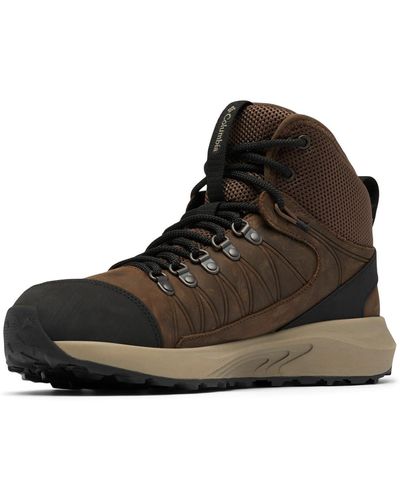 Columbia Trailstorm Crest Mid WP wasserdichte Wanderstiefel für - Schwarz