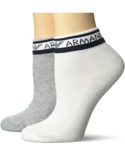 Emporio Armani 2-pack Ankle Socks - Multicolor
