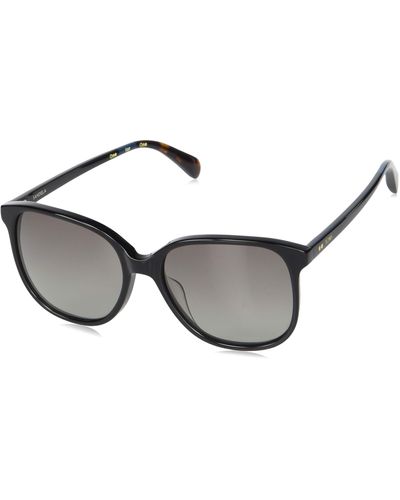 TOMS Sandela Polarized Oversized Sunglasses - Black