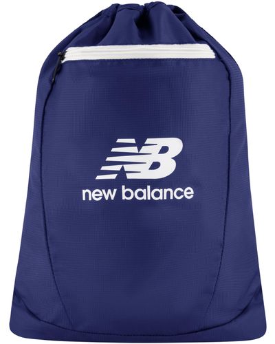 New Balance Drawstring Backpack - Blue