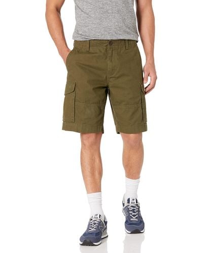 Tommy Hilfiger 6 Pocket Stretch Cotton Cargo Shorts - Green