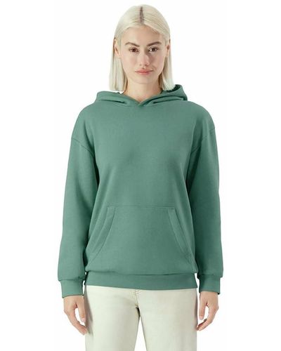 American Apparel Reflex Fleece Pullover Hoodie Sweatshirt - Green