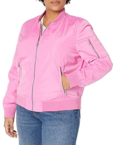 Levi's Melanie Newport Bomber Jacket - Pink