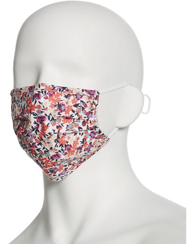 Rafaella Standard Reusable Woven Fabric Face Masks - White
