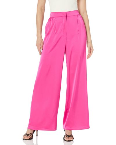 The Drop Sullivan Silky Stretch Trouser - Pink