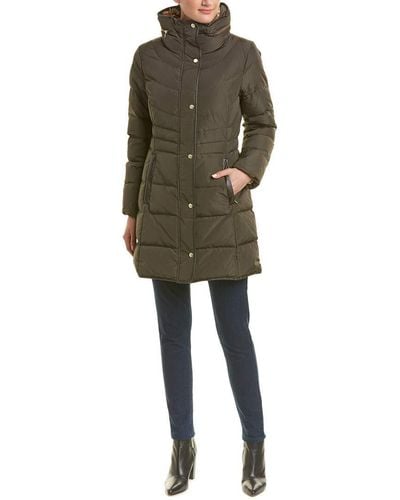 Cole Haan Signature Quilted Down Coat - Multicolor