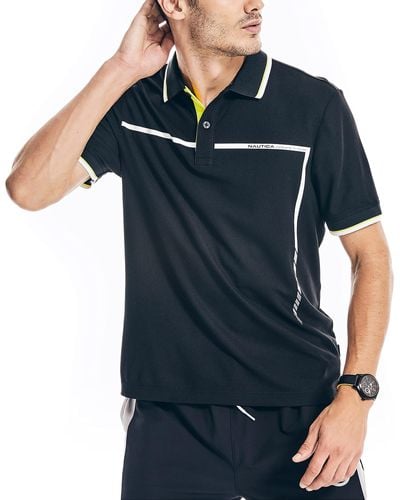 Nautica Sustainably Crafted Classic Fit Polo - Black
