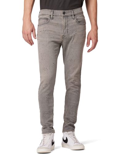 Hudson Jeans Jeans Zack Side Zip Skinny - Gray