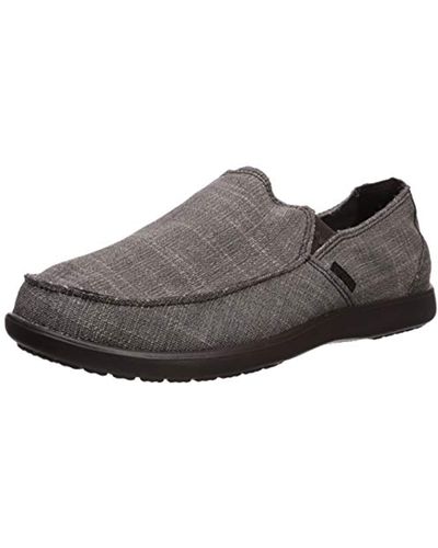 Crocs™ Santa Cruz Loafers - Black