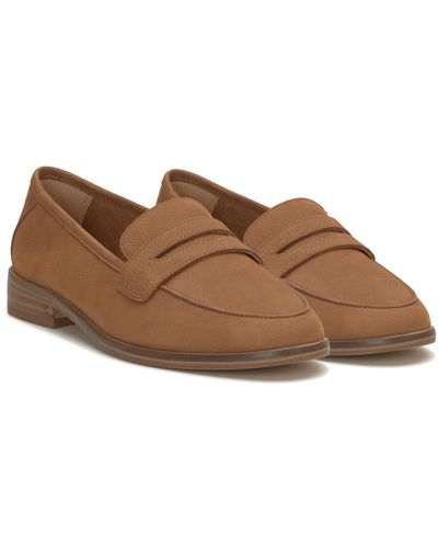 Lucky Brand Parmin Heeled Loafer Flat - Brown
