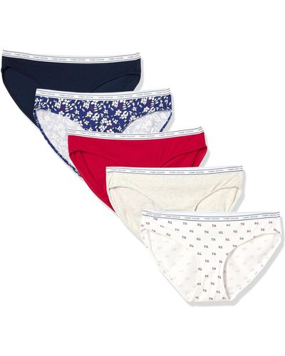Tommy Hilfiger S Underwear Classic Cotton Logoband Bikini Panties - White