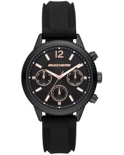 Skechers Matteson Quartz Multifunction Watch - Black