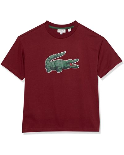 Lacoste Embroidered Croc T-shirt