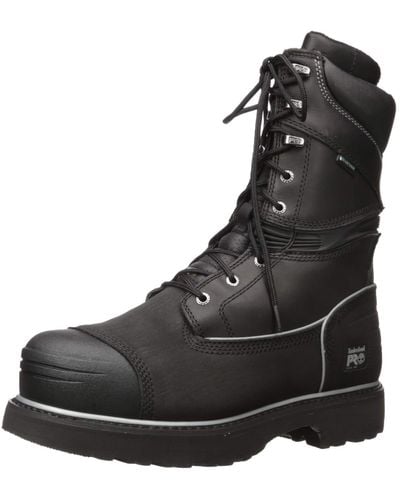 Timberland 53531 Gravel Pit 10" Steel Toe Waterproof Boot,black,8 W
