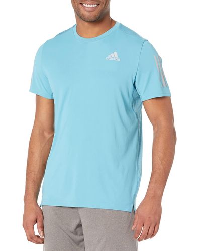 adidas Own The Run Tee Tshirt - Blau