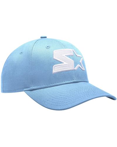Starter Adjustable Snap Back Embriodered Hat - Blue