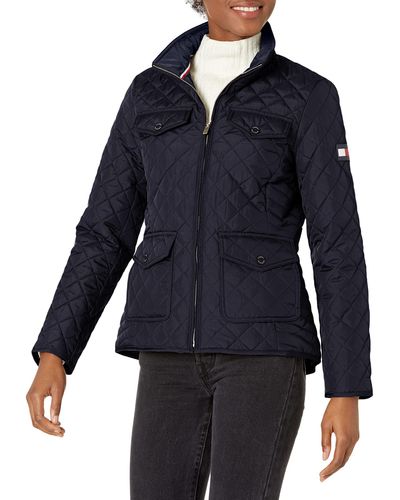 Tommy Hilfiger Classic Quilted Jacket - Blue
